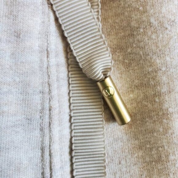 Lululemon Heathered Cashew Slouchy Still Chill Jogger Pant Size 10 - Picture 9 of 13